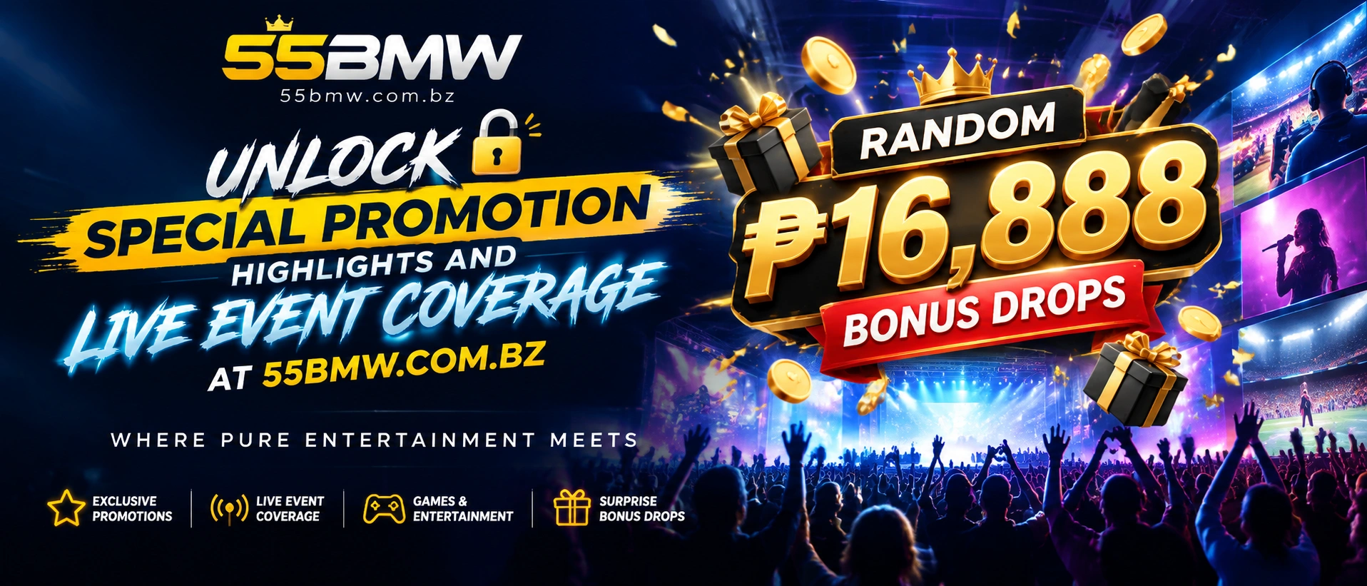 55BMW Philippines welcome promotions banner