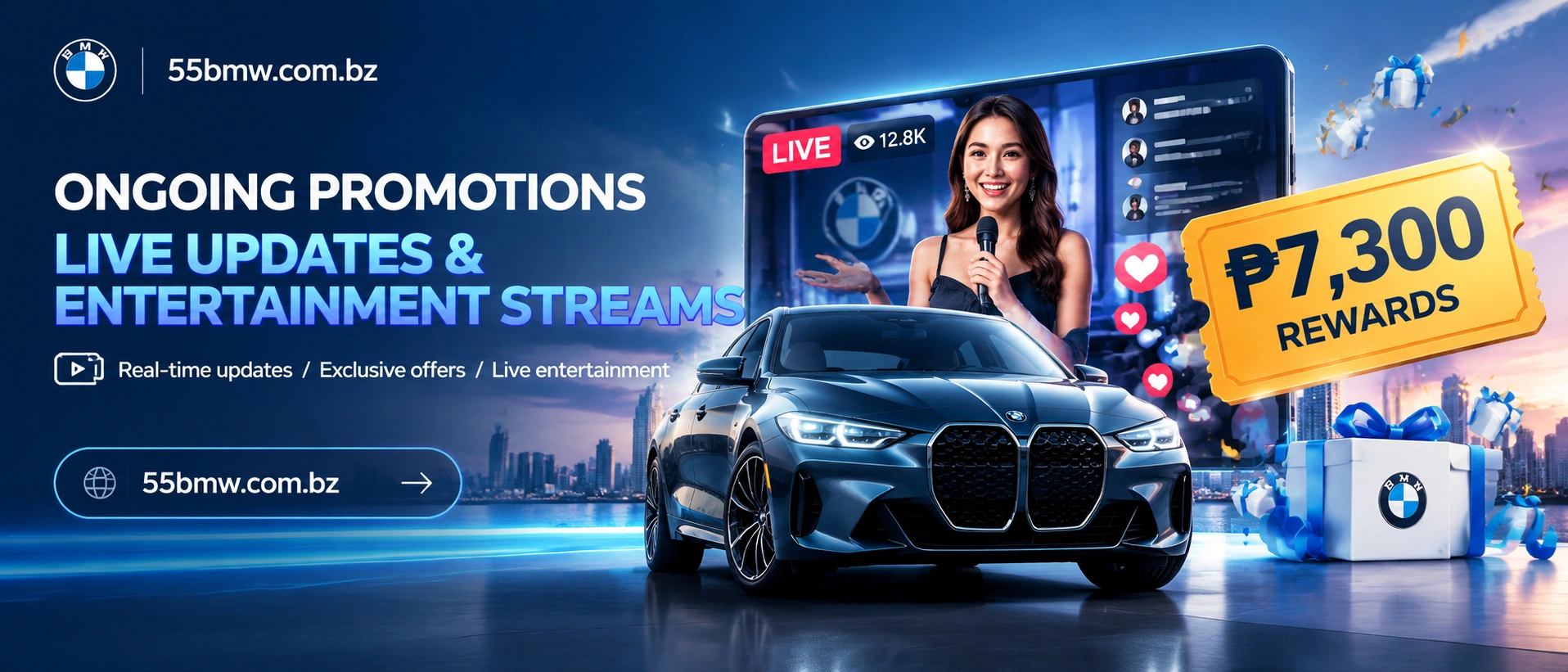 55BMW promotion preview three